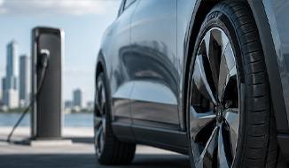 EV-Reifen für Elektroautos in der Goodwheel Themengarage
