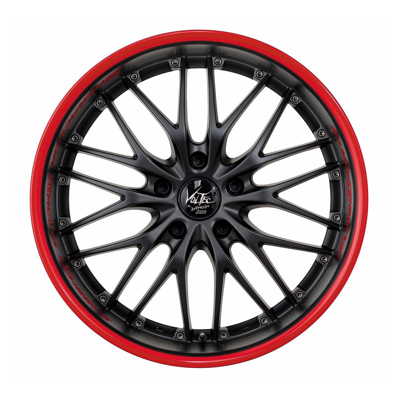BARRACUDA VOLTEC T6 SUV mattblack puresports color trim rot 9.0Jx20 5x120 ET42