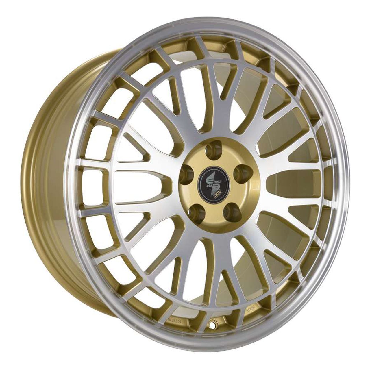 ETABETA UNIT gold lip spokes polish 9.0Jx21 5x112 ET40