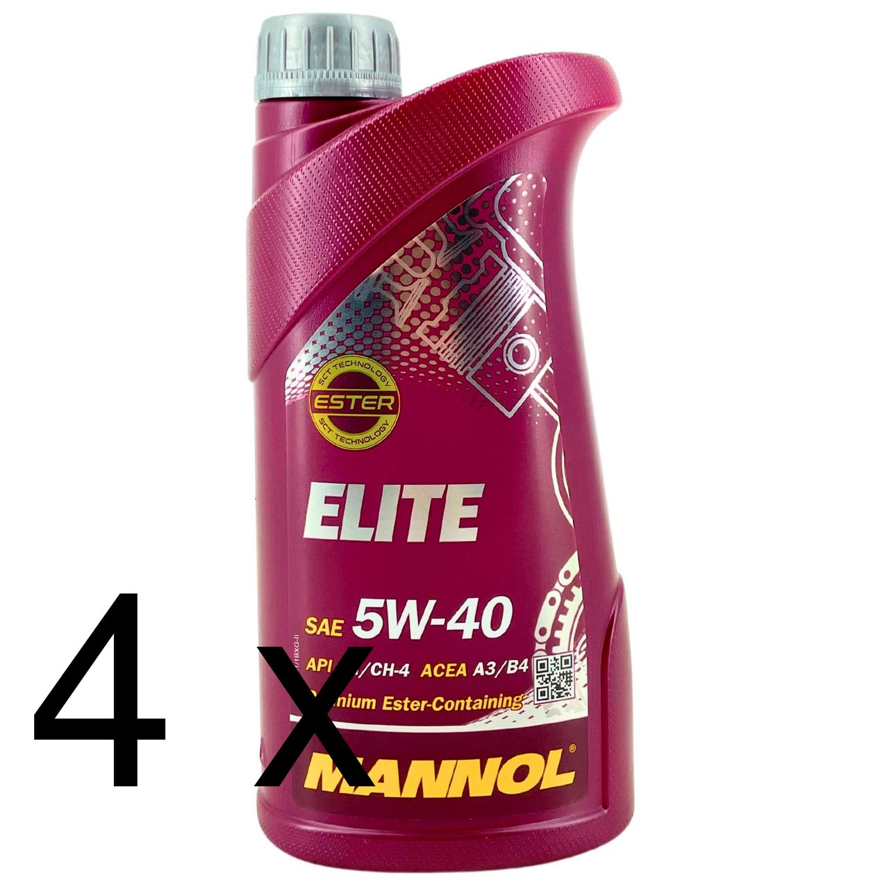 Mannol Elite 5W-40 4x1 Liter