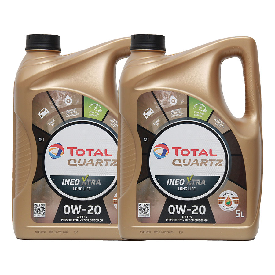 Total Quartz Ineo Xtra Longlife 0W-20 2x5 Liter