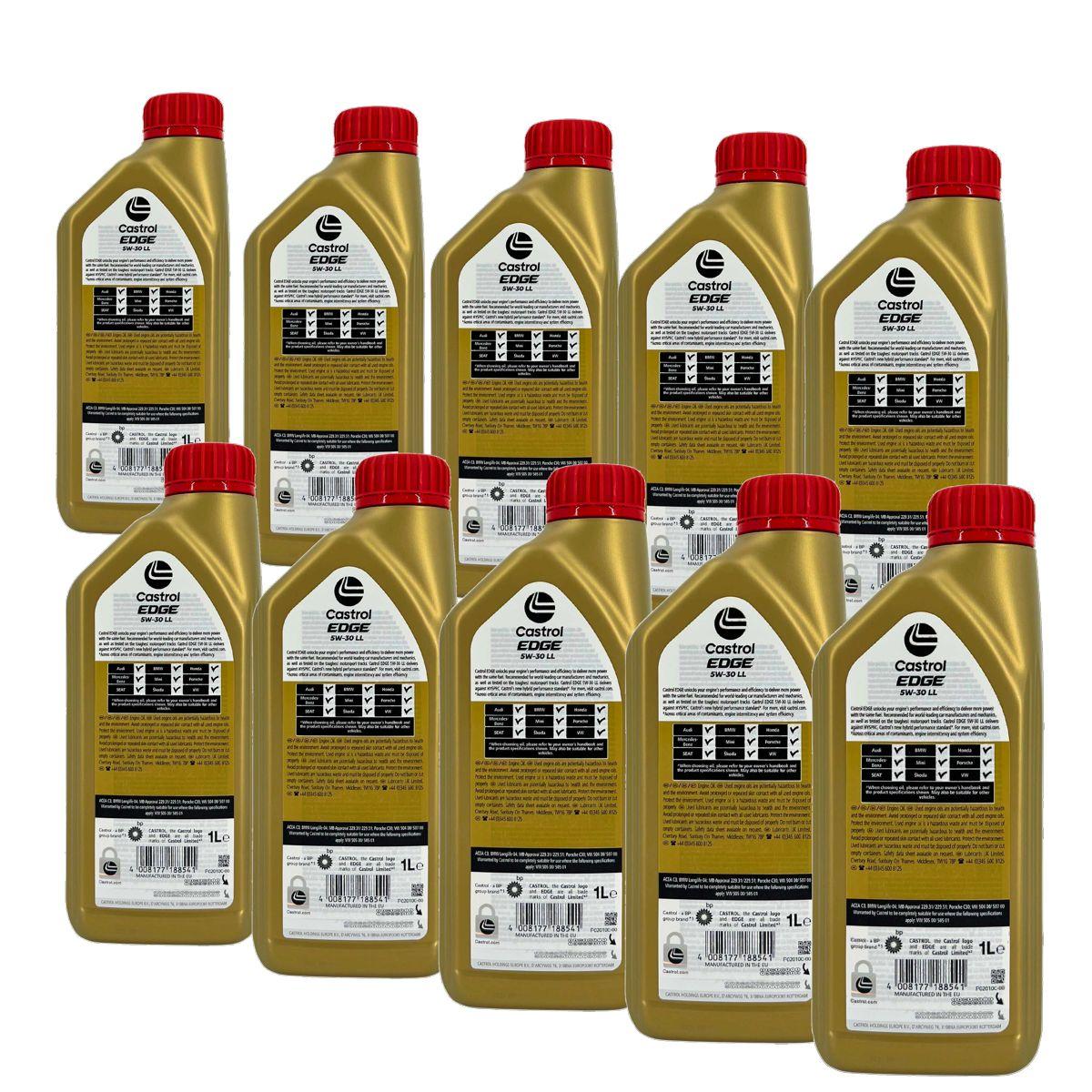 Castrol Edge 5W-30 LL 10x1 Liter