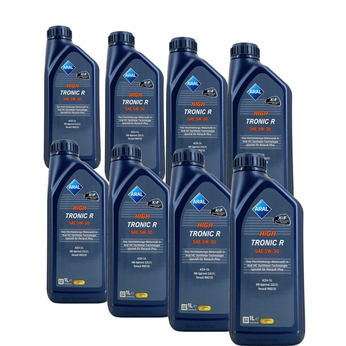 Aral HighTronic R 5W-30 8x1 Liter