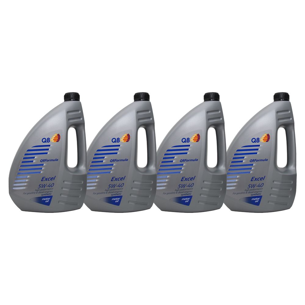 Q8 Formula Excel 5W-40 4x4 Liter