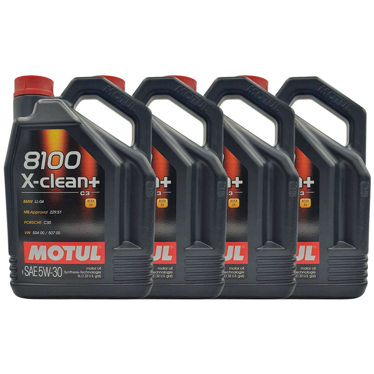 Motul 8100 X-clean+ 5W-30 4x5 Liter