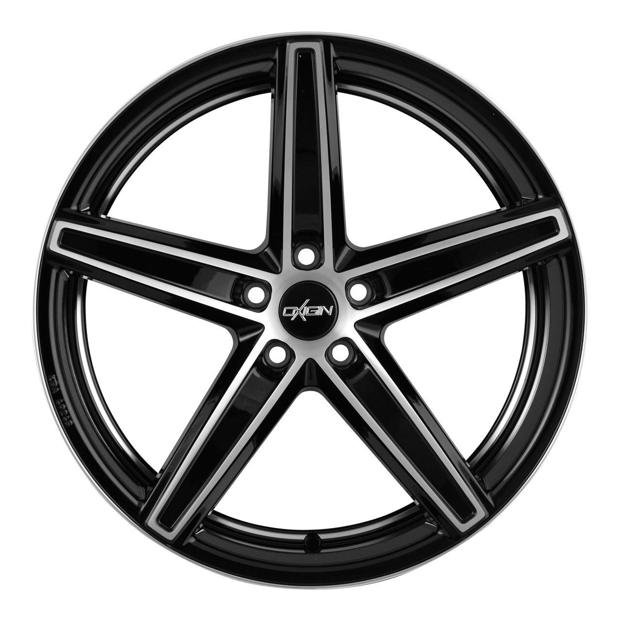 OXIGIN 18CONCAVE black full polish 7.5Jx19 5x112 ET50