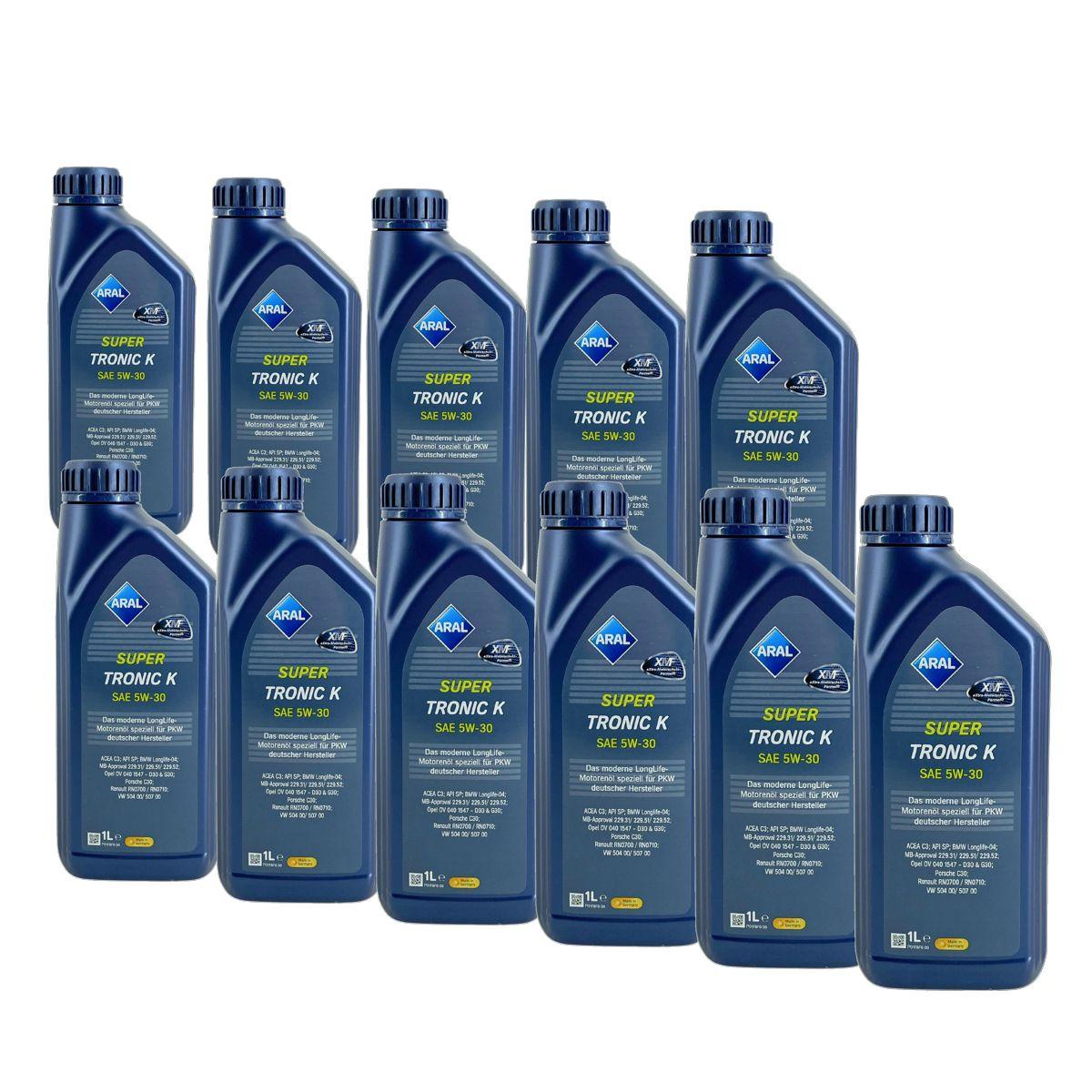 Aral SuperTronic K 5W-30 11x1 Liter
