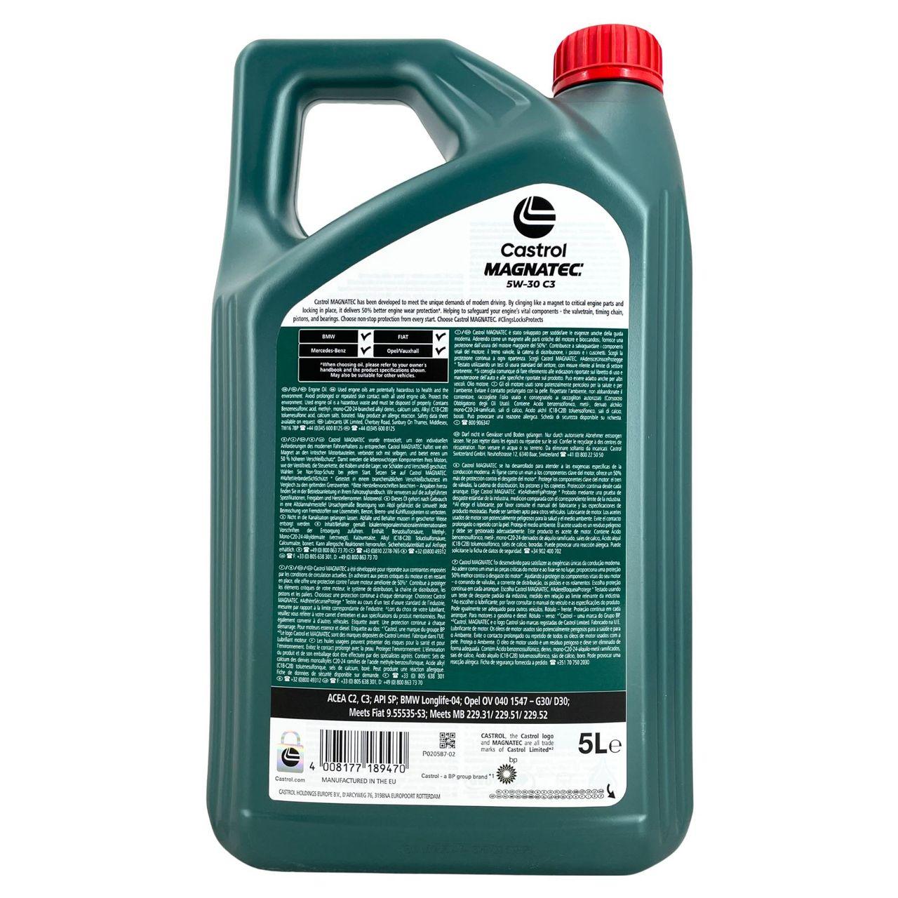 Castrol Magnatec 5W-30 C3 5 Liter