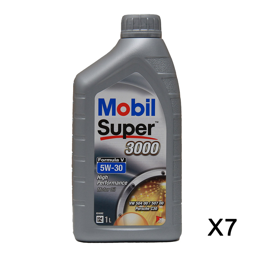 Mobil Super 3000 Formula V 5W-30 7x1 Liter