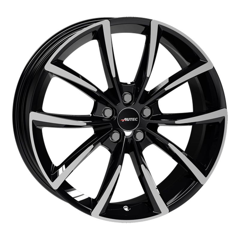 AUTEC TYP AS - ASTANA schwarz poliert 8.0Jx19 5x108 ET55