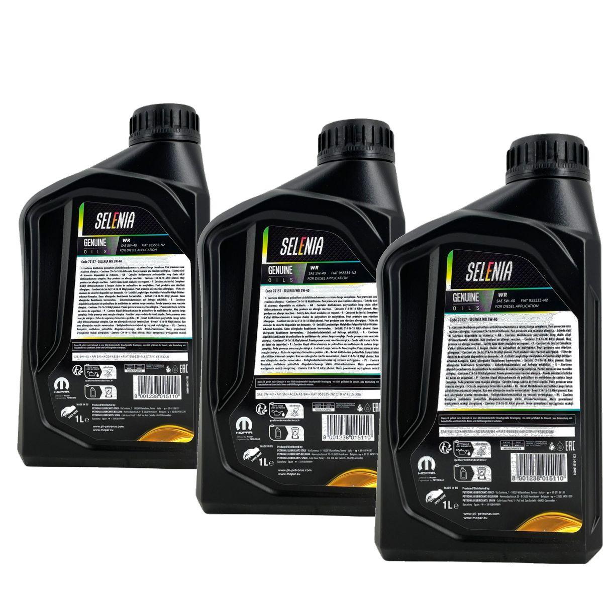 Selenia WR 5W-40 3x1 Liter