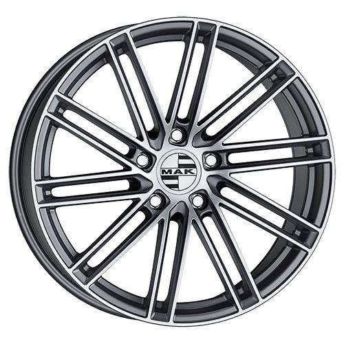 MAK LEIPZIG gun metallic mirror 9.5Jx20 5x130 ET65