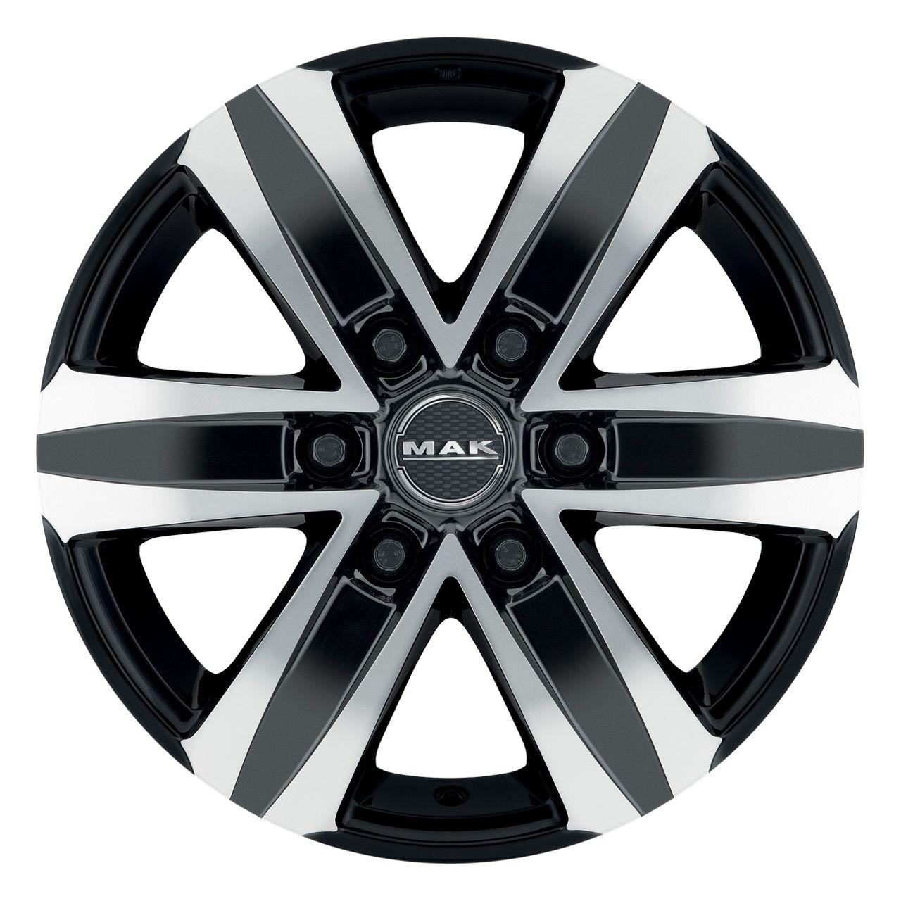 MAK STONE 6 black mirror 8.5Jx20 6x139.7 ET38