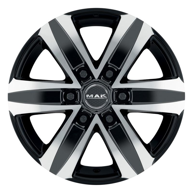 MAK STONE 6 black mirror 8.5Jx20 6x114.3 ET45