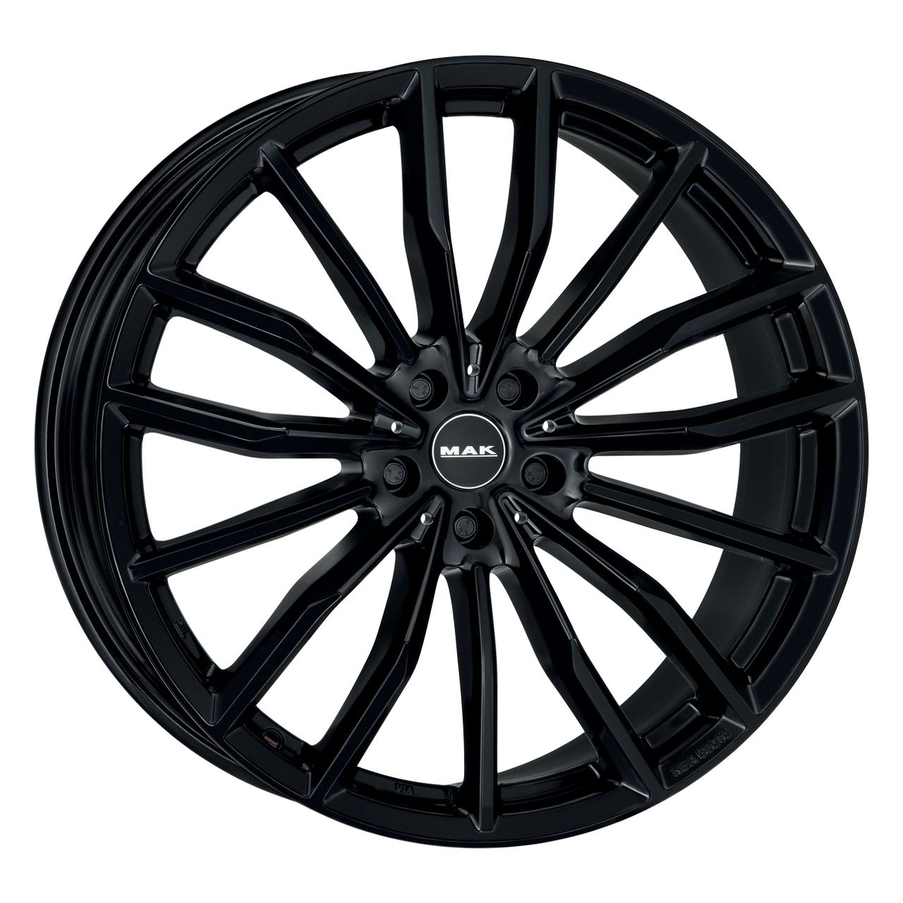MAK RAPP-D gloss black 10.5Jx21 5x112 ET43