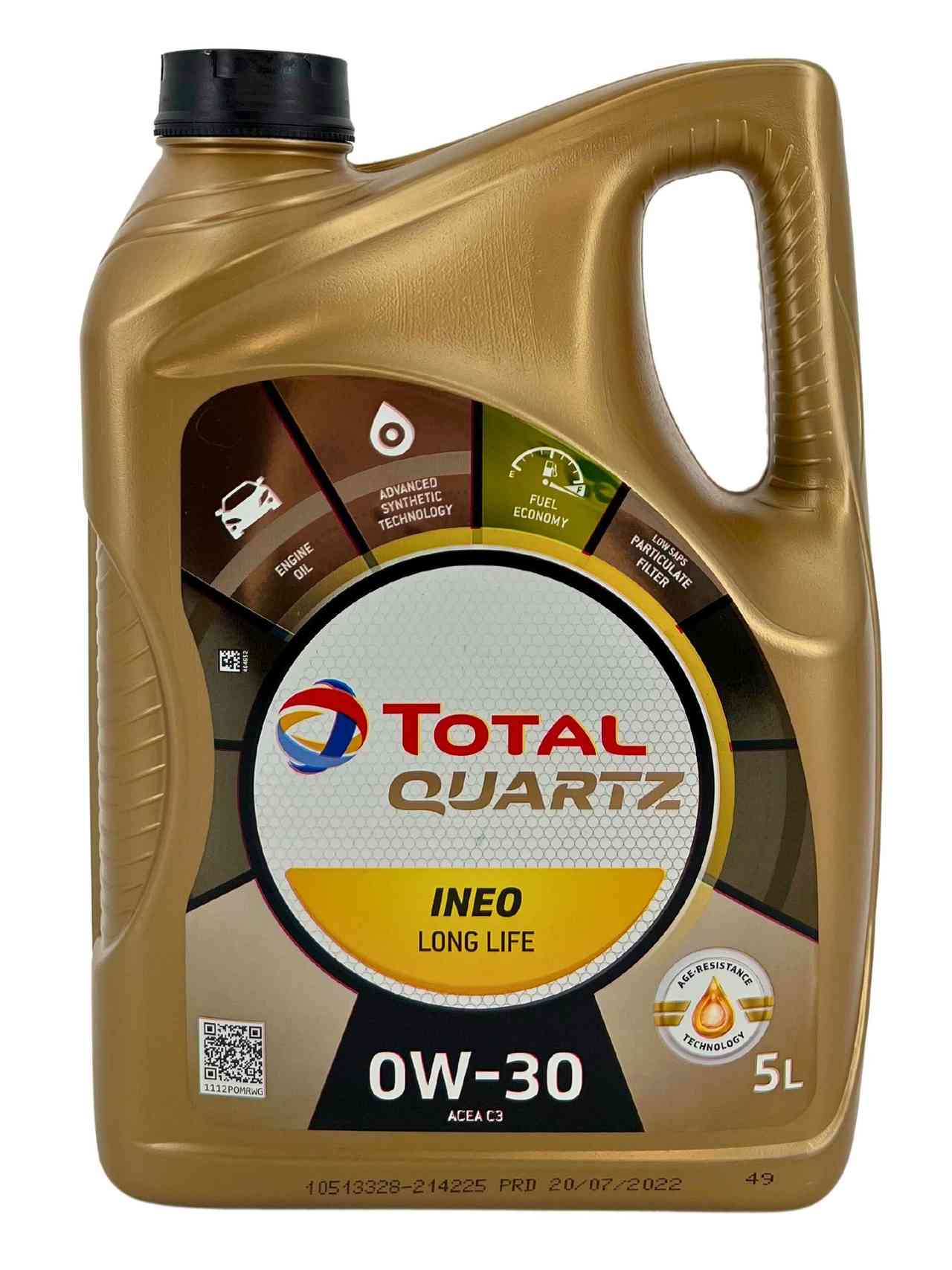 Total Quartz Ineo Long Life 0W-30 5 Liter