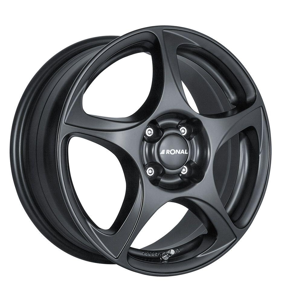 RONAL RONAL R53 mattschwarz-frontkopiert 7.0Jx17 4x100 ET40