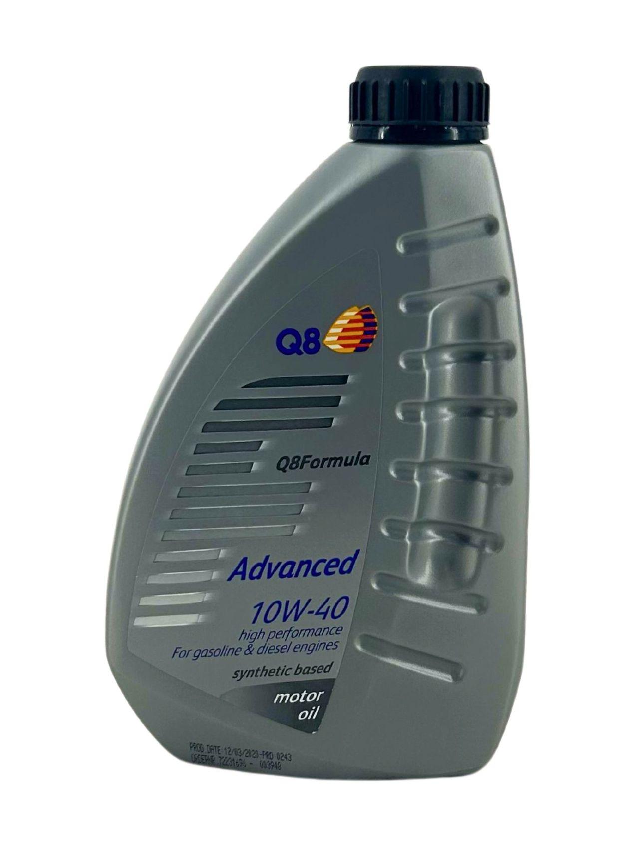 Q8 Formula Advanced 10W-40 4x1 Liter