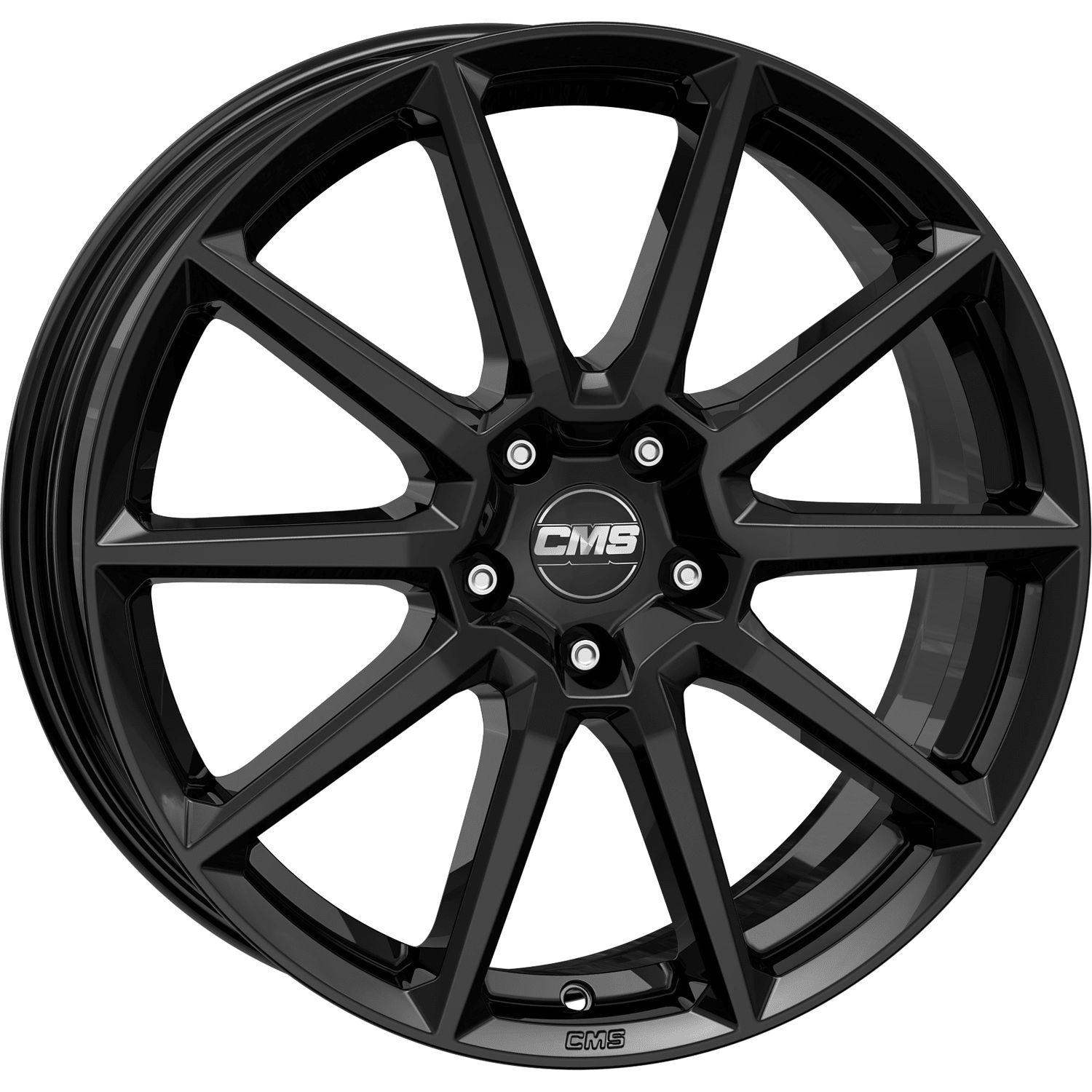 CMS C39-CBG ECE schwarz glanz 7.5Jx18 5x108 ET50