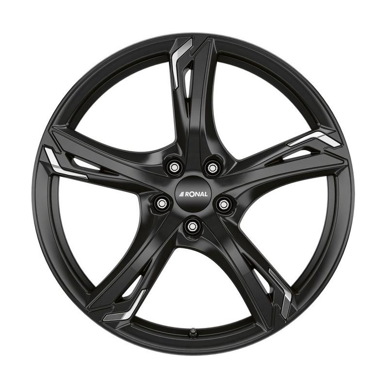 RONAL RONAL R62 CHROME jetblack 7.5Jx17 5x112 ET45