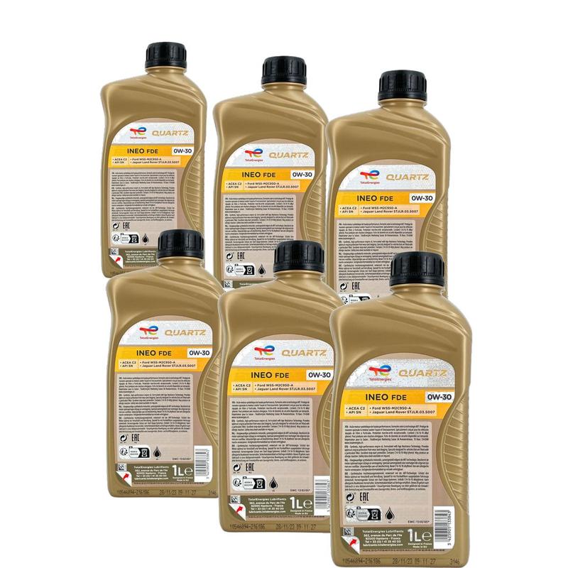 Total Quartz Ineo FDE 0W-30 6x1 Liter