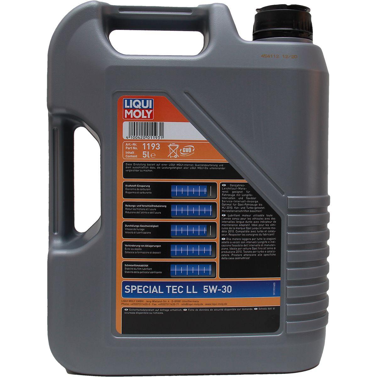Liqui Moly Special Tec LL 5W-30 5 Liter