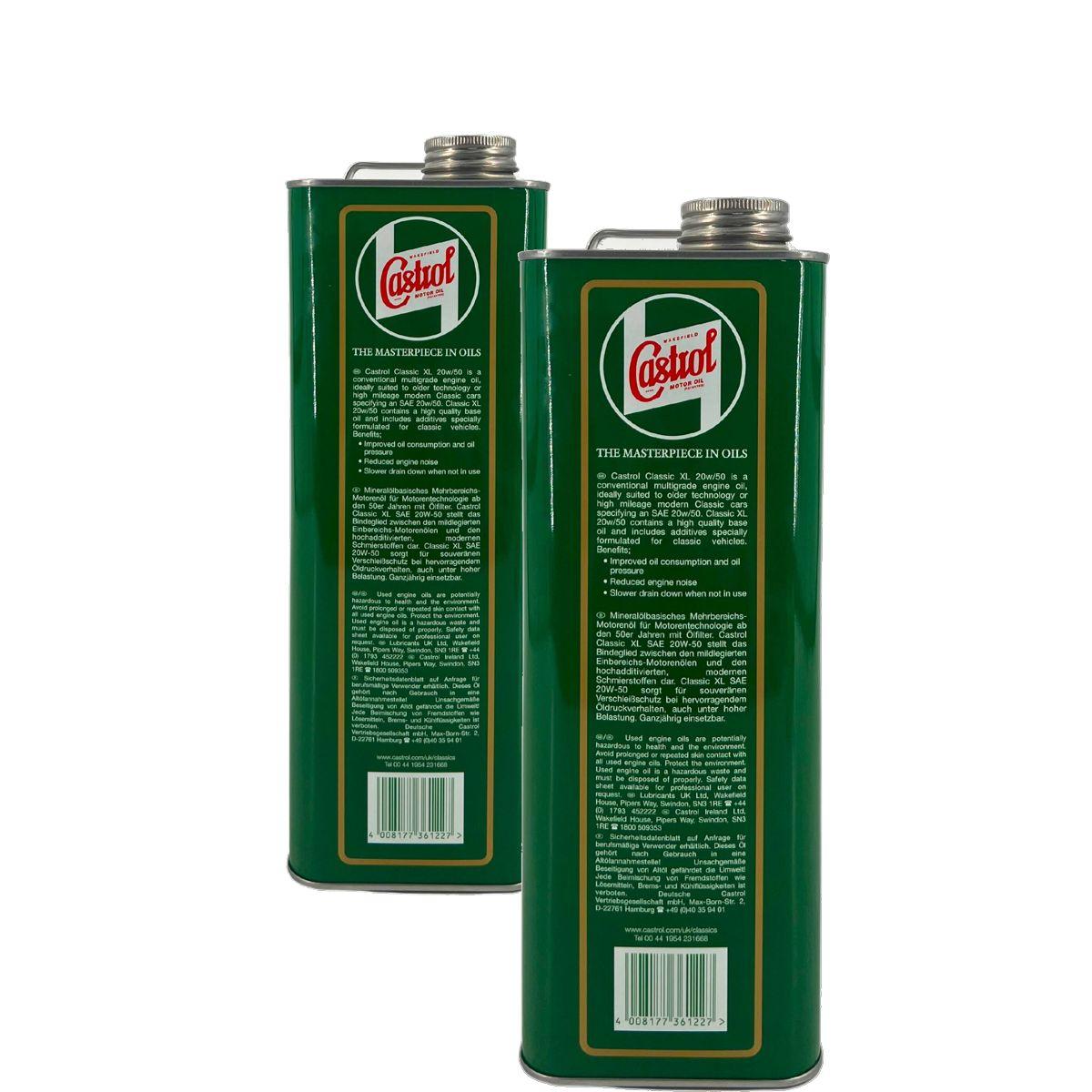 Castrol Classic XL 20W-50 2x5 Liter