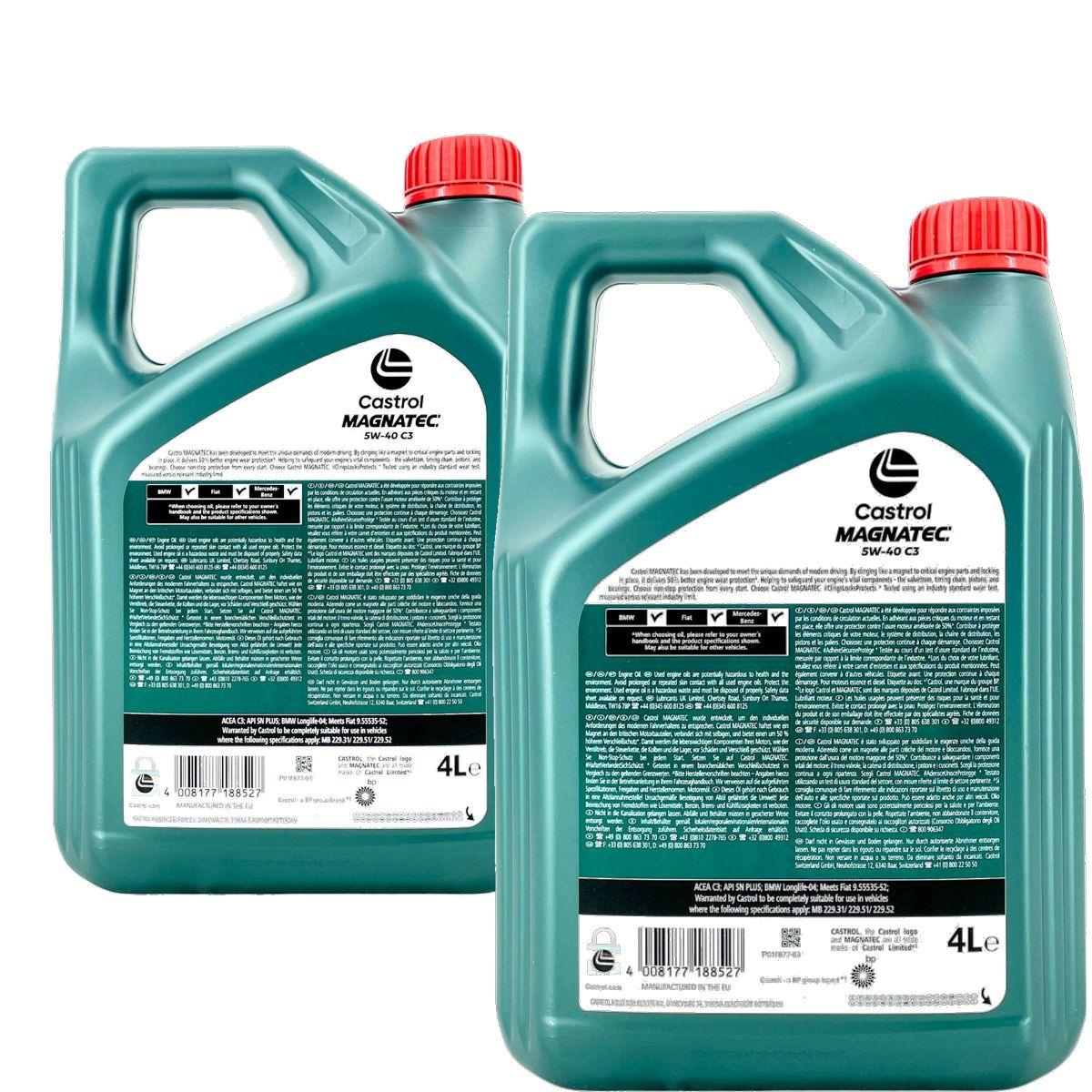 Castrol Magnatec 5W-40 C3 2x4 Liter