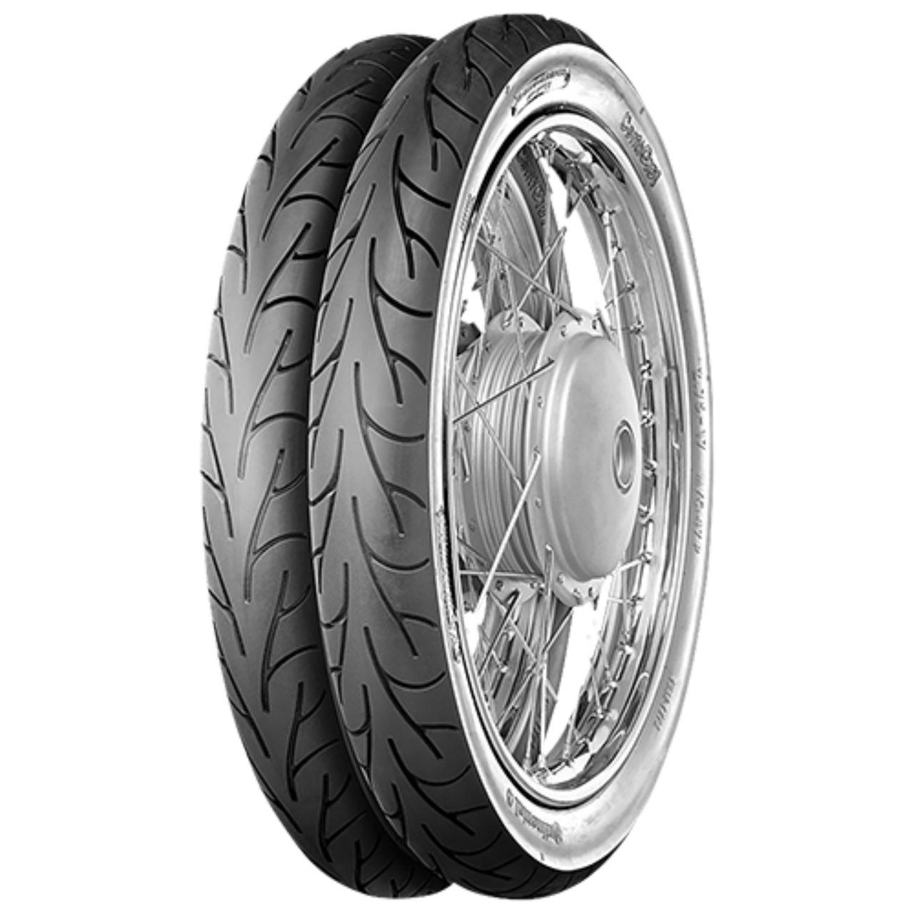 CONTINENTAL 130/80 - 17 M/C TL 65H CONTIGO!