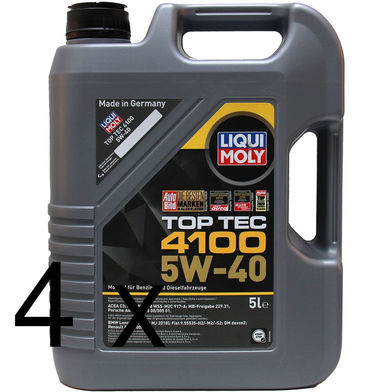 Liqui Moly Top Tec 4100 5W-40 4x5 Liter