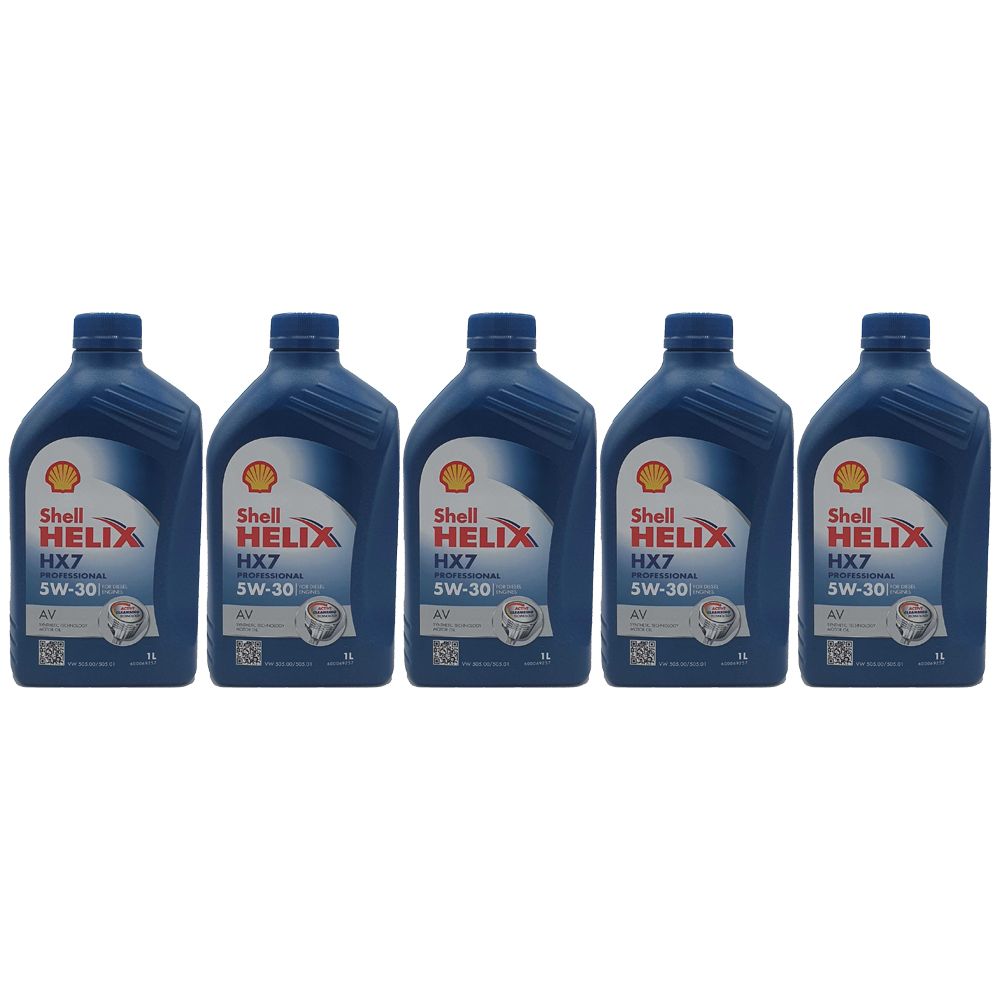 Shell Helix HX7 Professional AV 5W-30 5x1 Liter