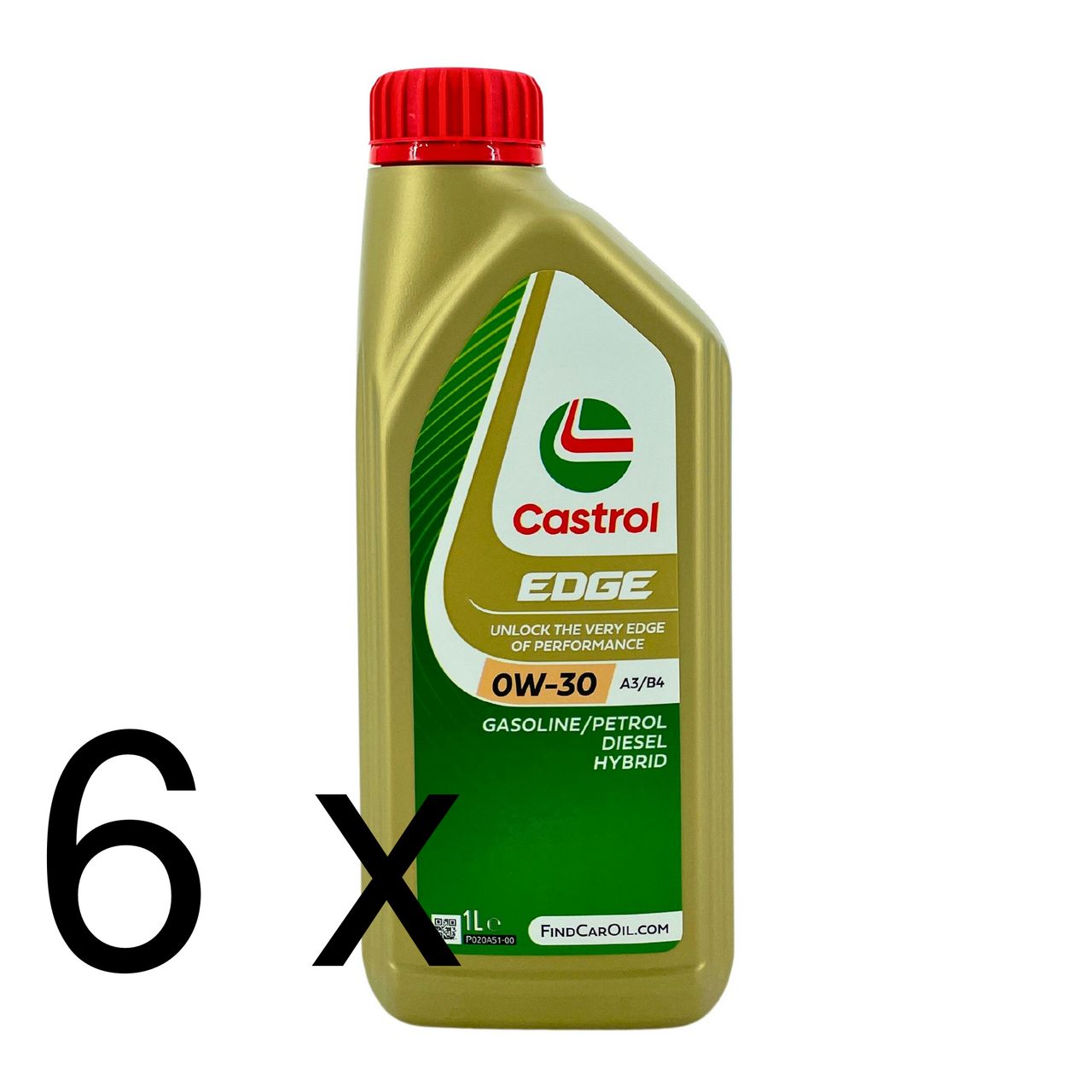 Castrol Edge 0W-30 A3/B4 6x1 Liter