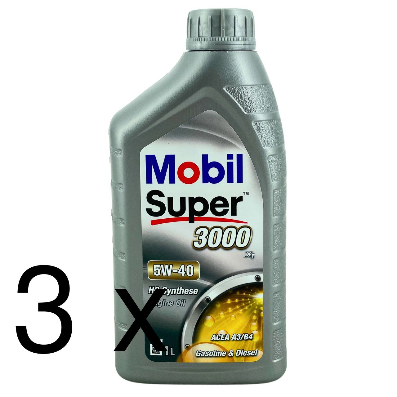 Mobil Super 3000 X1 5W-40 3x1 Liter