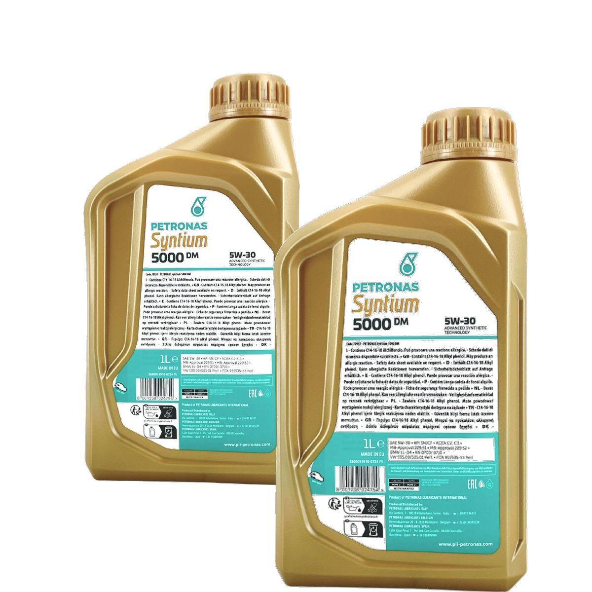 Petronas Syntium 5000 DM 5W-30 SN 2x1 Liter