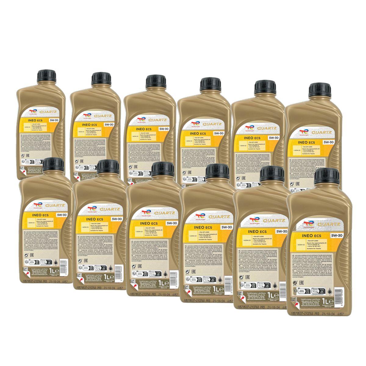 Total Quartz Ineo ECS 5W-30 12x1 Liter