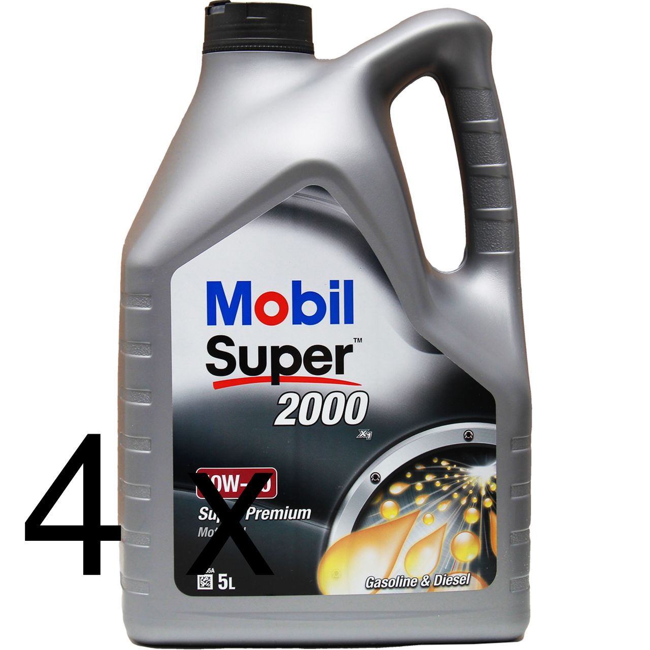 Mobil Super 2000 X1 10W-40 4x5 Liter