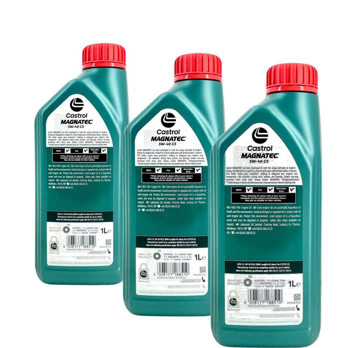 Castrol Magnatec 5W-40 C3 3x1 Liter