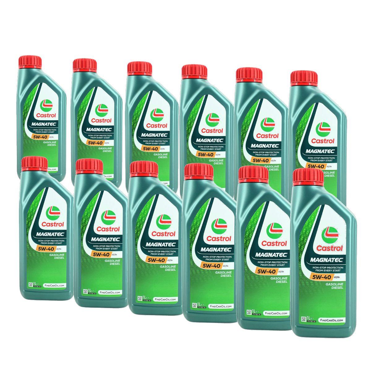 Castrol Magnatec 5W-40 A3/B4 12x1 Liter