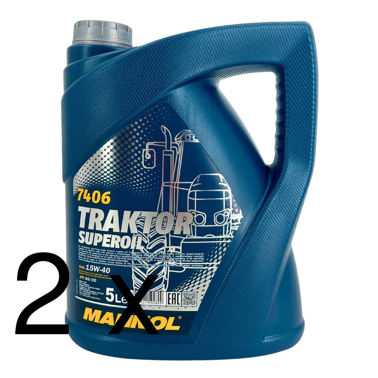 Mannol Traktor Superoil 15W-40 2x5 Liter