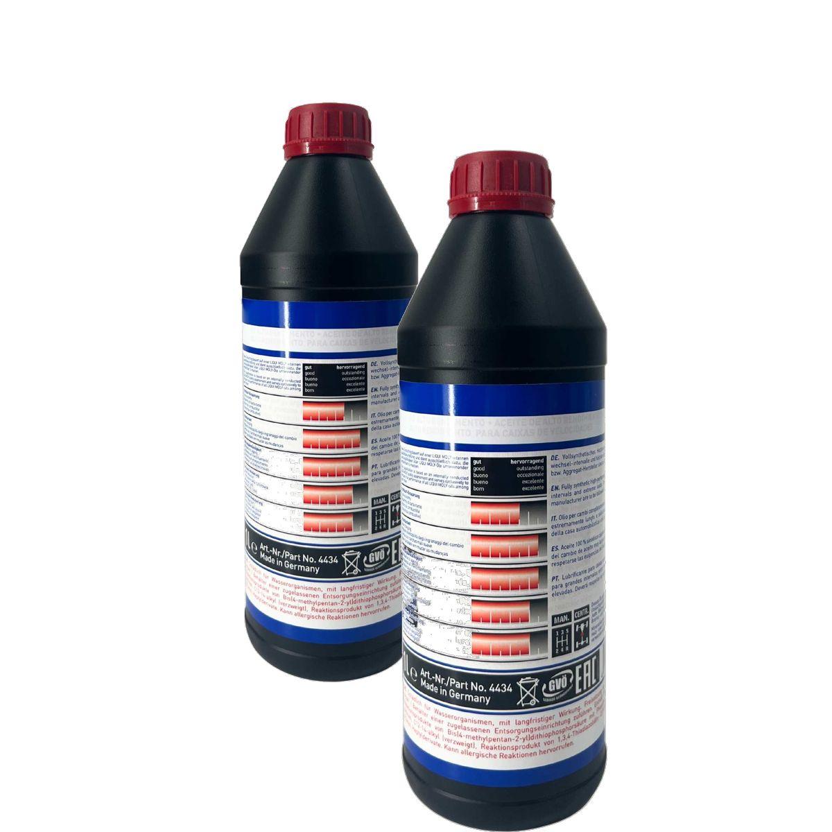 Liqui Moly Hochleistungs-Getriebeöl (GL4+) SAE 75W-90 2x1 Liter