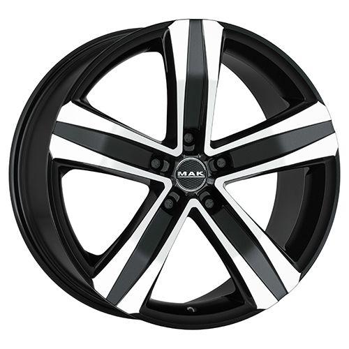 MAK STONE 5 black mirror 6.5Jx15 5x160 ET58