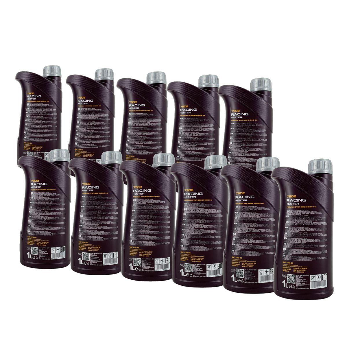 Mannol Racing + Ester 10W-60 11x1 Liter