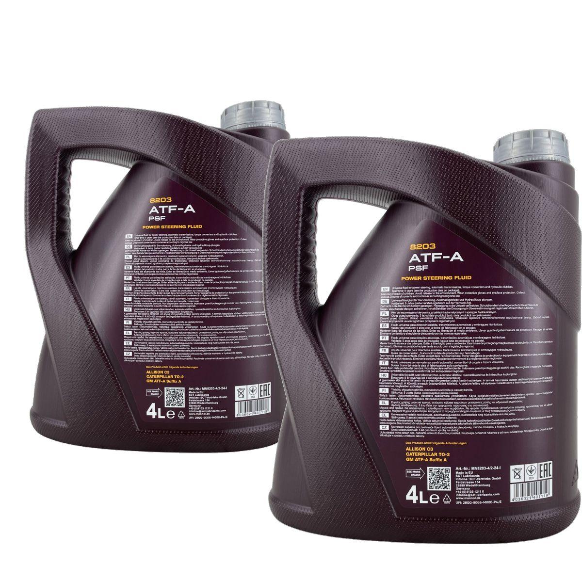 Mannol ATF-A PSF 2x4 Liter