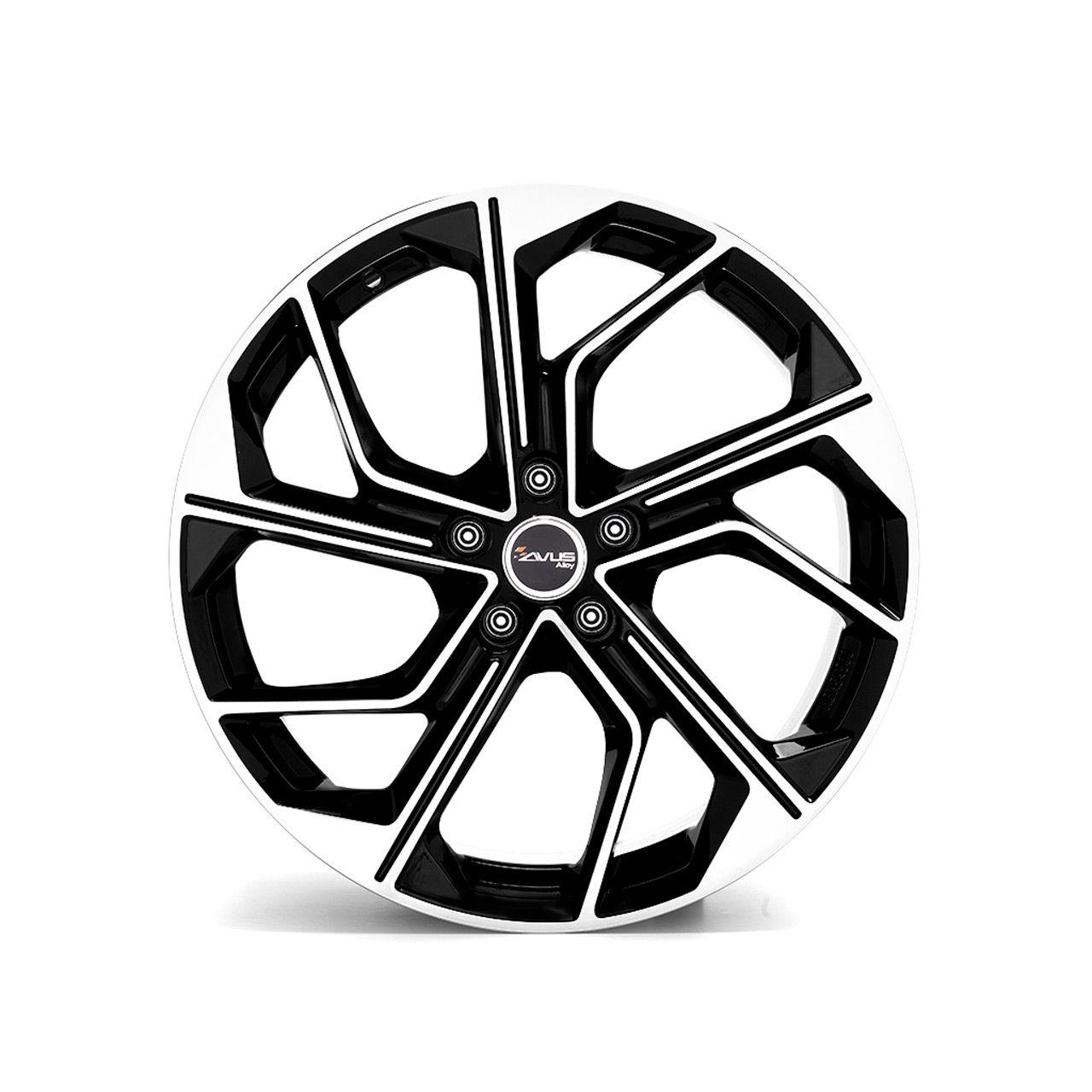 AVUS RACING AC-522 black polished 9.0Jx20 5x112 ET25