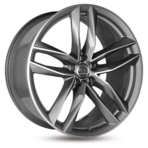 MAM WHEELS MAM RS3 palladium front polished 8.5Jx20 5x112 ET30