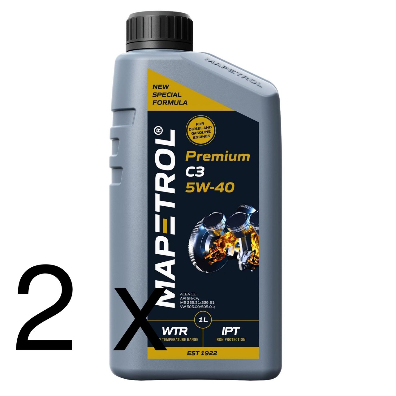 Mapetrol Premium C3 5W-40 2x1 Liter