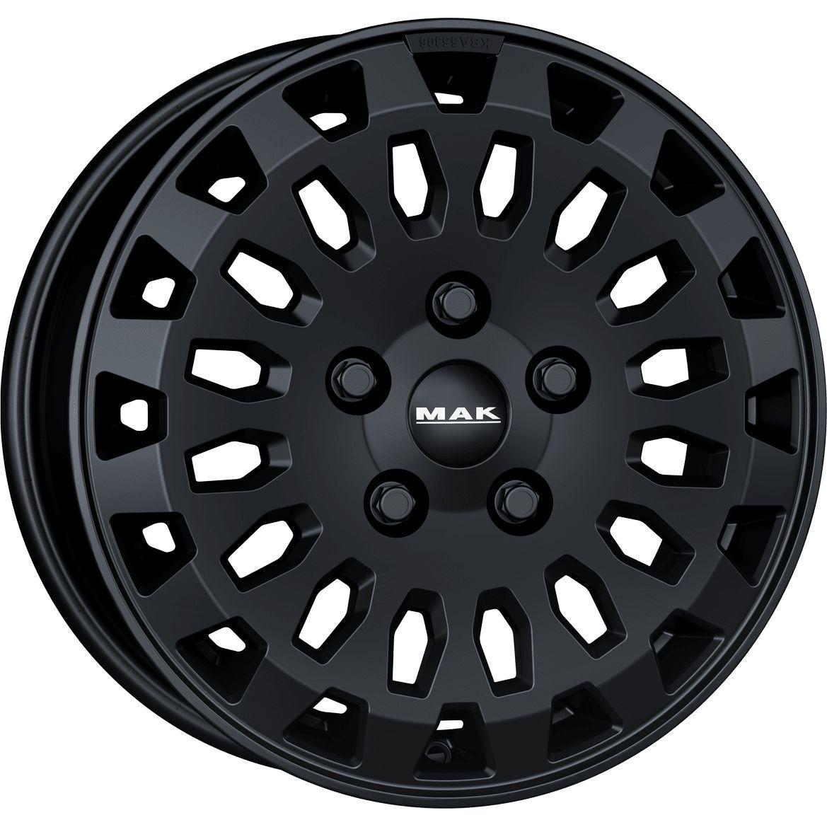 MAK OVERLAND matt black 8.0Jx18 5x120 ET49