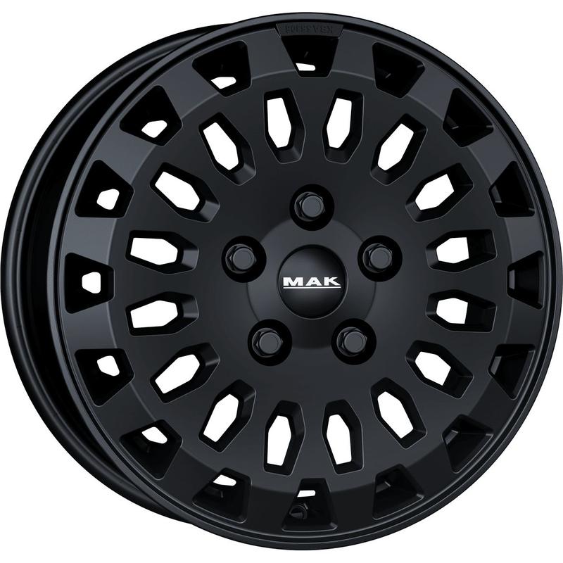 MAK OVERLAND matt black 8.0Jx18 5x120 ET49