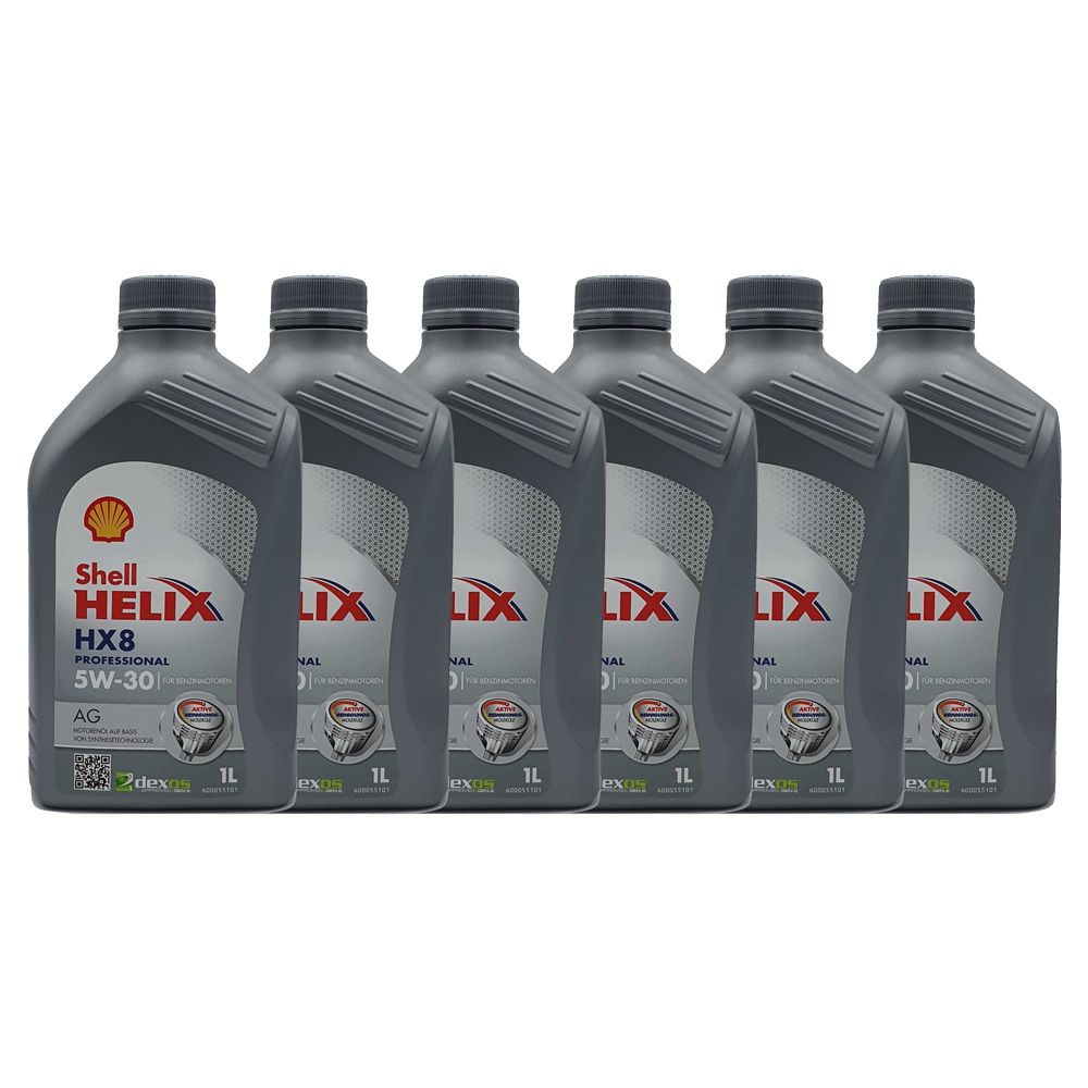 Shell Helix HX8 Professional AG 5W-30 6x1 Liter | G29916530