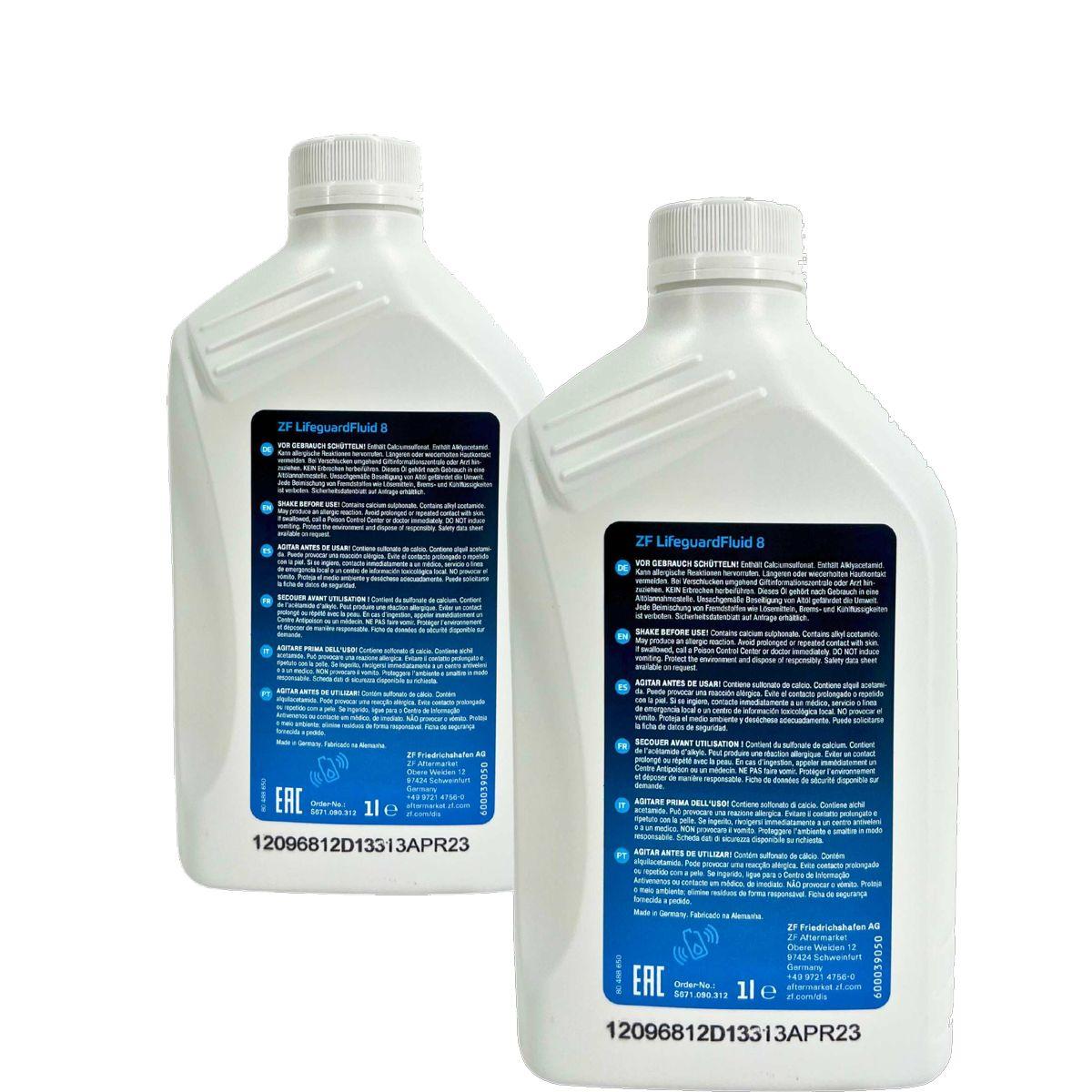 ZF Lifeguard 8 Getriebeöl 2x1 Liter